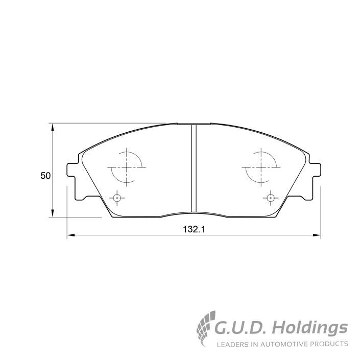 Honda Ballade 160i CRX Front Brake Pads -93
