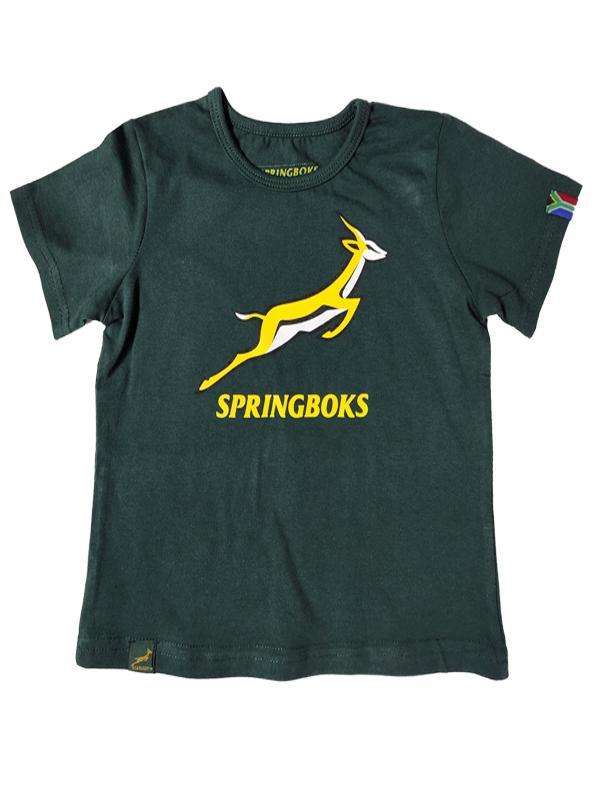 Kids Springbok Tshirt Green