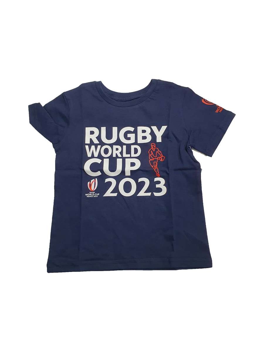 Kids T Shirt Rugby World Cup 23 Navy