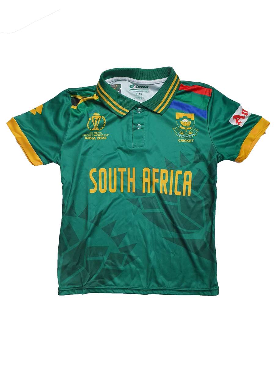 Kids Jersey Proteas World Cup 23 Green