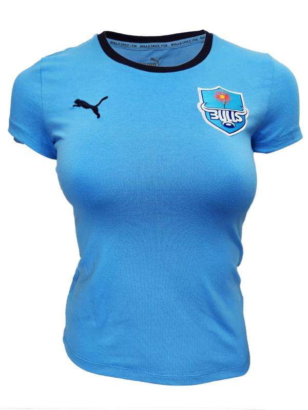Bulls T Shirt Ladies Fitted Bonnie Blue
