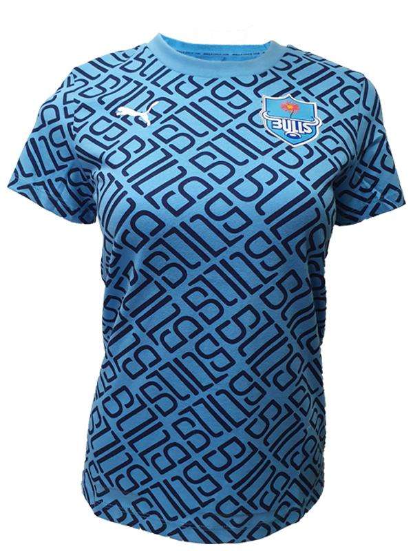 Bulls T Shirt Ladies Ambi Blue