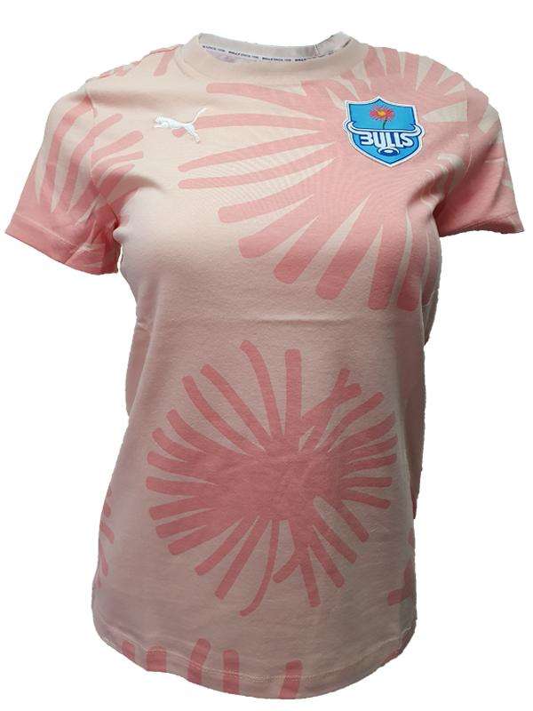 Bulls T Shirt Ladies Daisy Pink