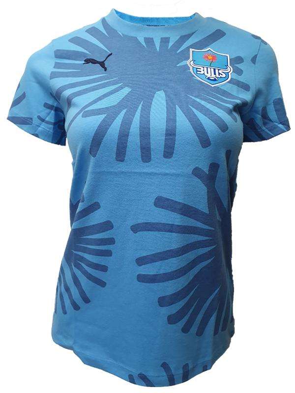Bulls T Shirt Ladies Daisy Blue