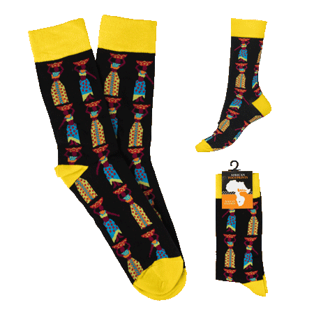 Sock African Ladies South Africa Flag