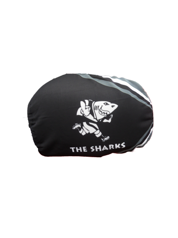 Mirror Socks Sharks Black