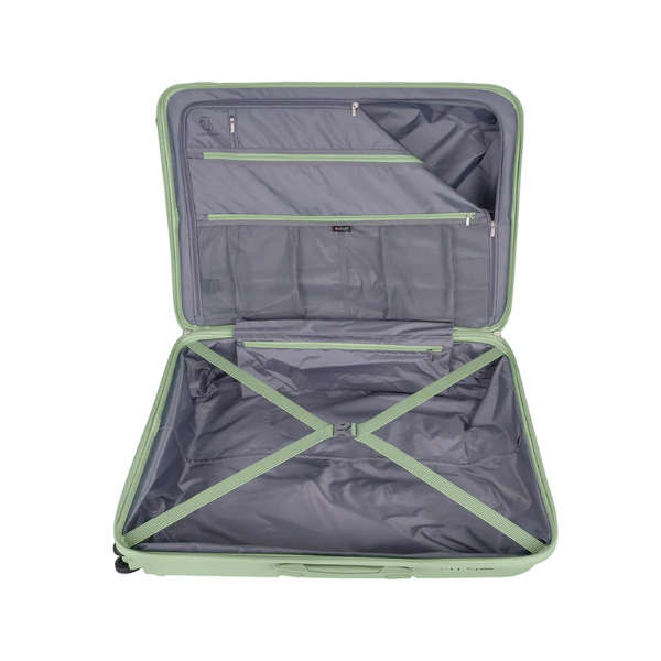 Cellini Cruze Large 77cm 4 Wheel Trolley Case - Sage