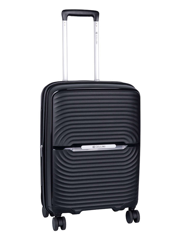Cellini Sonic Carry On 4 Wheel Trolley - Black