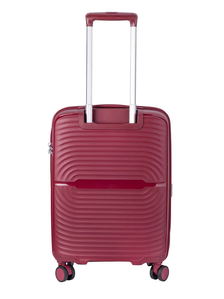 Cellini Sonic Carry On 4 Wheel Trolley - Burgundy