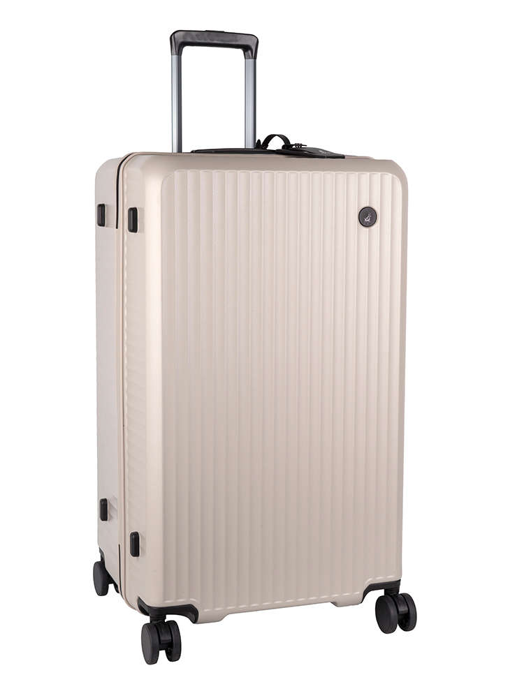 Polo Rover Large 4 Wheel Trolley Trunk - Cashmere