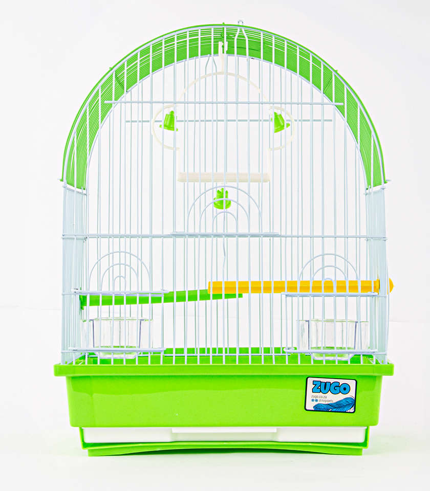 Aviary Bird Cage 2 - 30x23x39 - Green