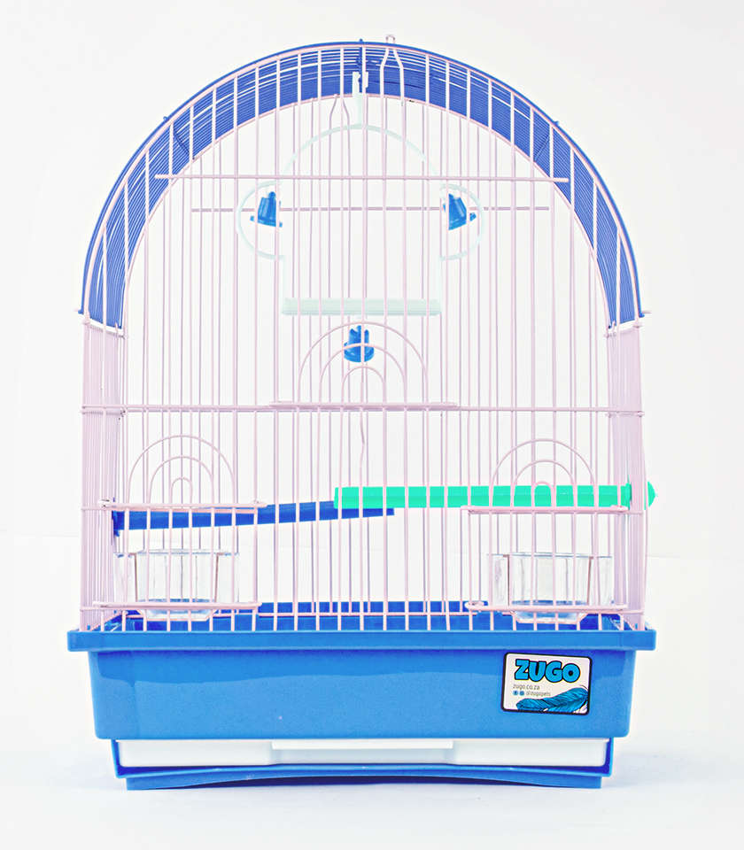 Aviary Bird Cage 2 - 30x23x39 - Blue