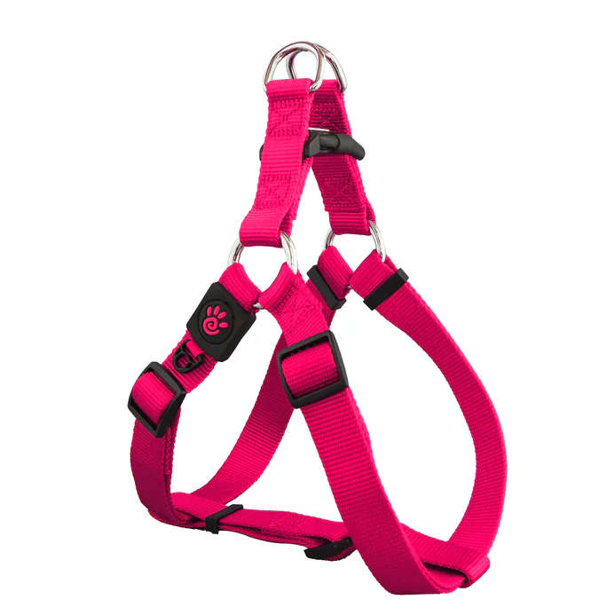 Doco Signature Nylon Dog Harness - P - Pink | Doco | Vibrant Pink Nylon Harness for Small Pets