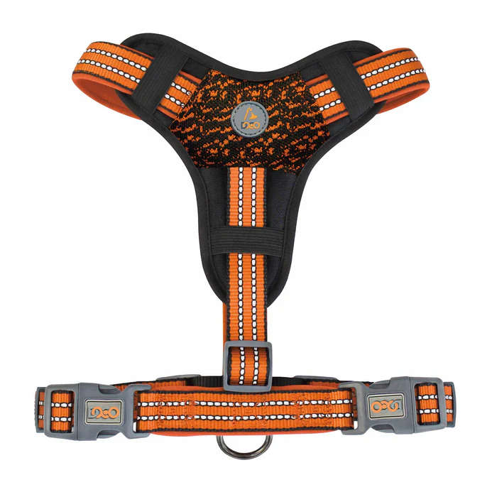 Doco Vario Chest Dog Harness  L  Orange | Doco | Large Adjustable Chest Plate Dog Harness