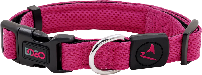 Doco Puffy Air Dog Collar - XL - Pink | Doco | Charming Pink Collar for Extra-Large Dogs