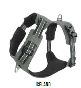 Doco Vertex Reflective Ultralight Mesh Dog Harness  Medium  Iceland | Doco | Breathable, Ad...