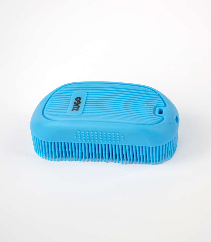 Massage Dog Brush  Long Bristle | Calming Grooming & Circulation Booster