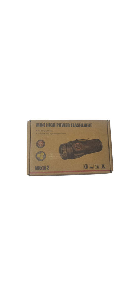 Mini High Power Flashlight