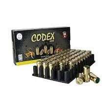 Codex Gold 9mm P.A.K. Blank Bullets