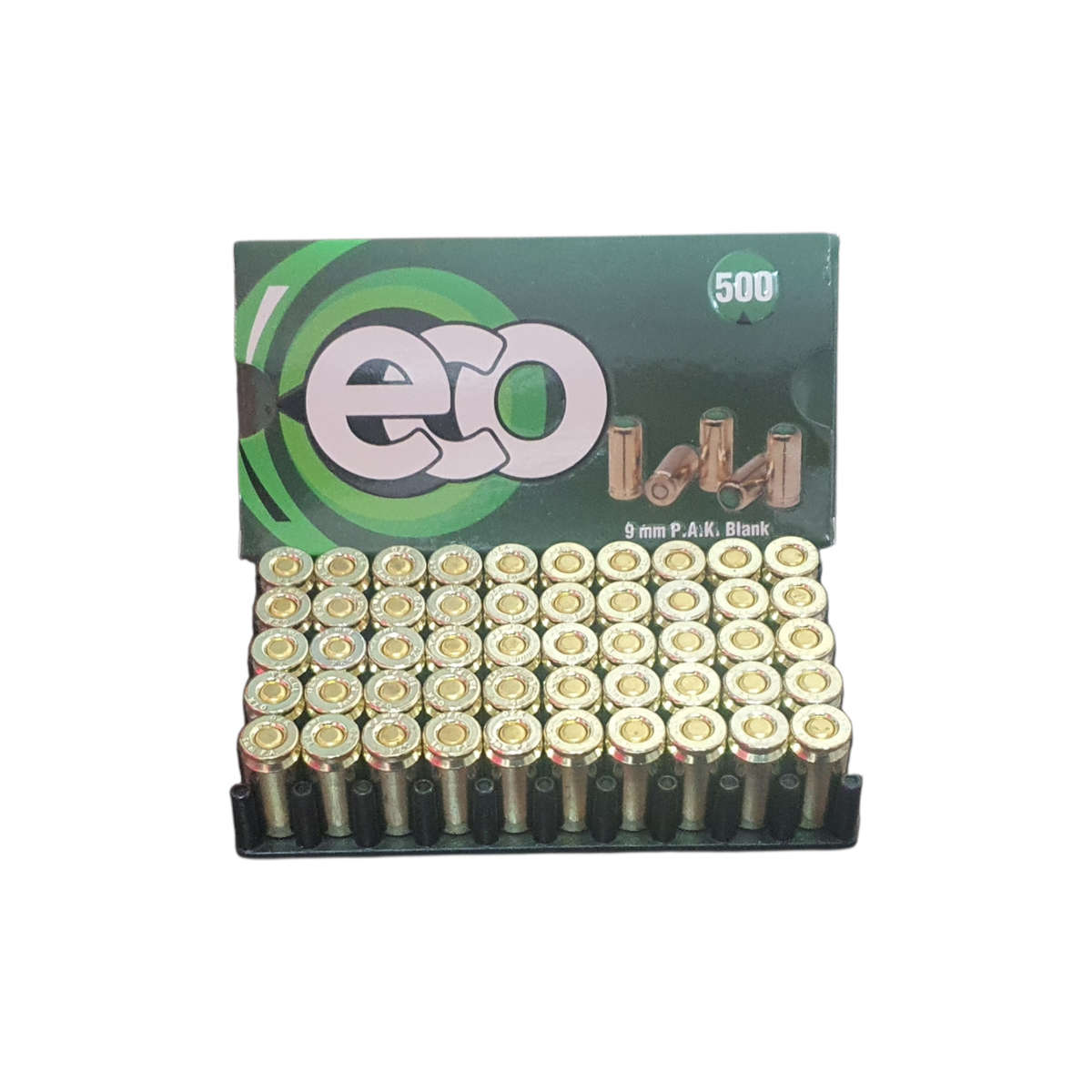 Eco 9mm P.A.K Blank Cartridges