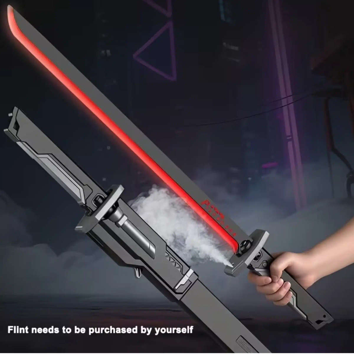 Piao Bo Zhe LED Sparkblade Cyberpunk Katana