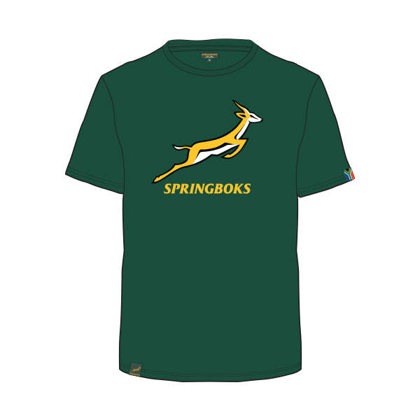 Springbok Youth Green tee