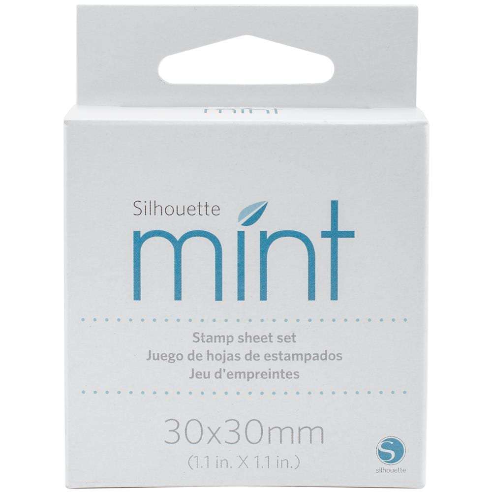 Silhouette Mint Stamp Sheets 30x30 2-Pkg