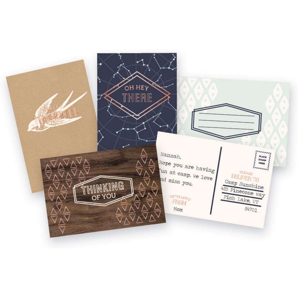 We R Typecast Card &amp; Envelope Set 6/Pkg - Mint