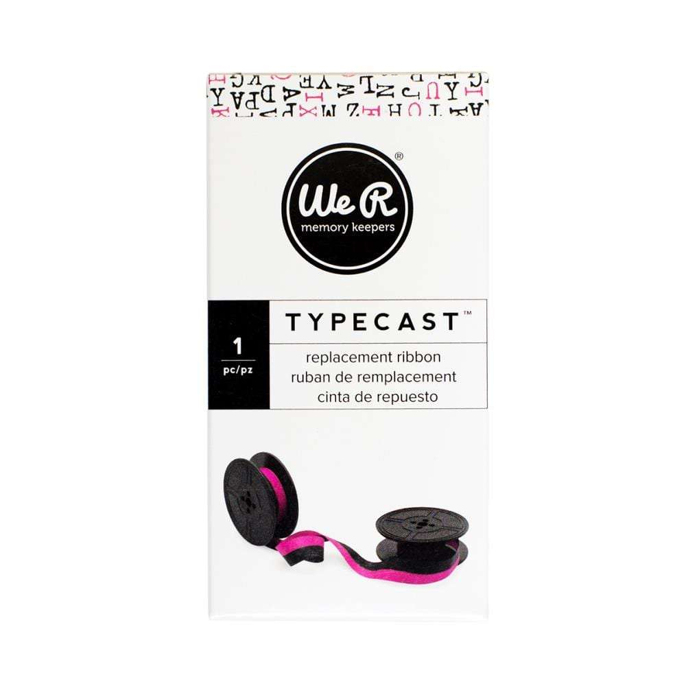 We R Typecast Typewriter Ribbon Magenta/Black - 0.05kg