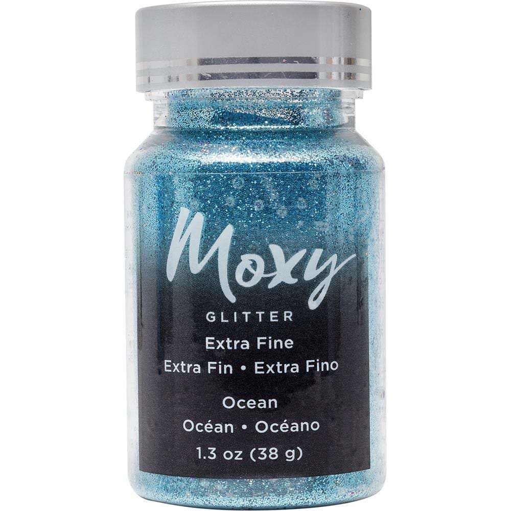 Moxy Extra Fine Glitter 1.5oz Ocean