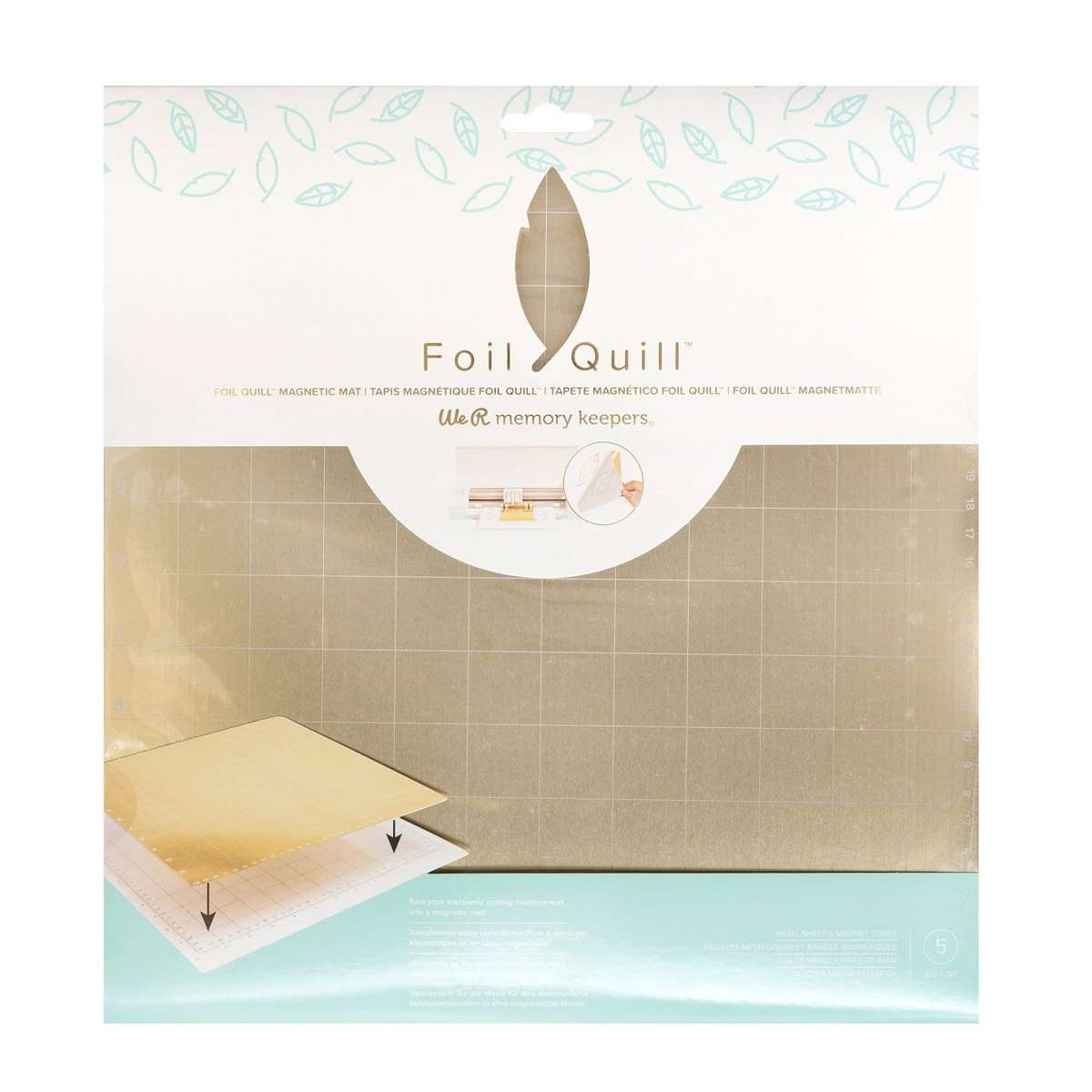 Foil Quill Magnetic Mat 12" x 12" for Cameo & Cricut - 0.38kg