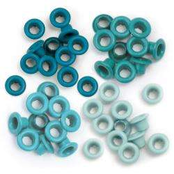We R Eyelets Standard 60/Pkg Aqua