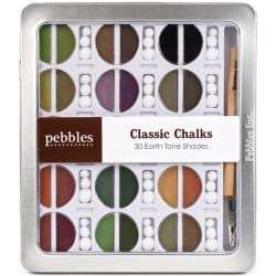 Pebbles Chalk Set Earth Tone