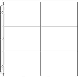 We R Ring Photo Sleeves 12"X12" 50/Pkg (6) 4"X6" Pockets