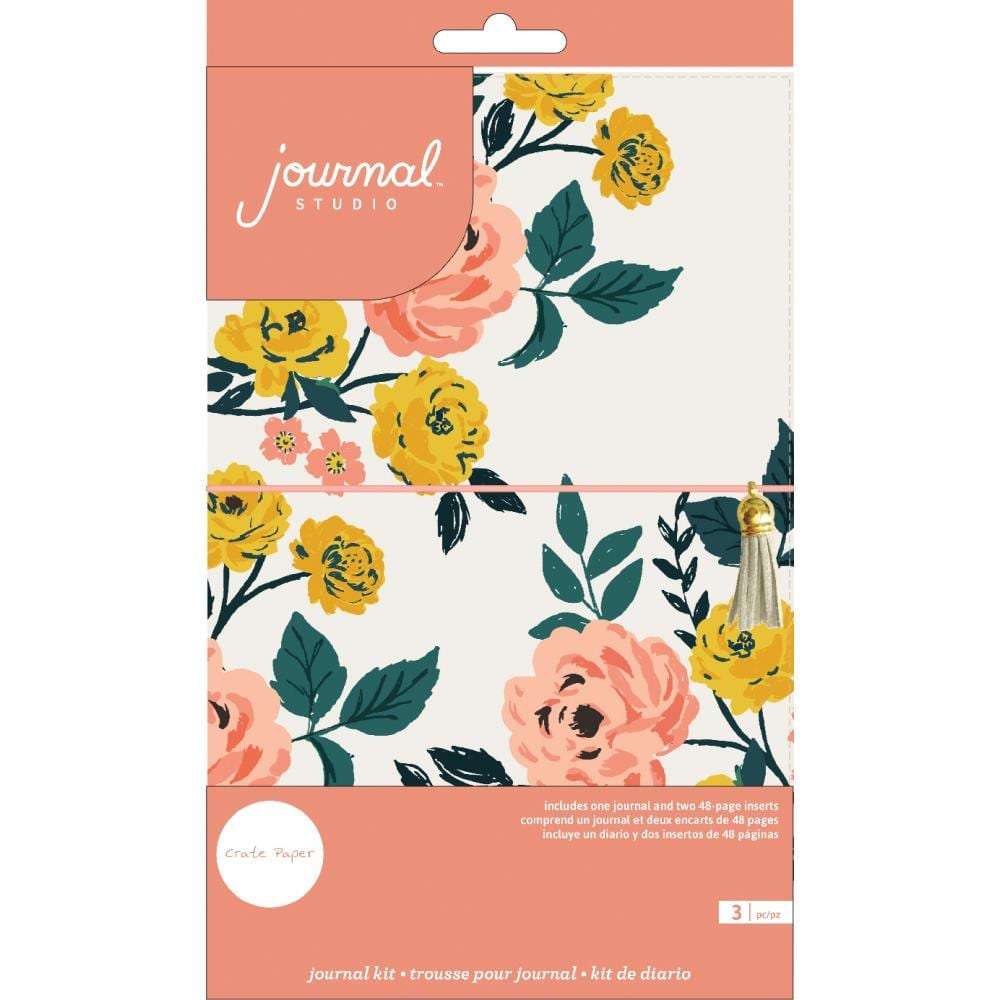 American Crafts Journal Studio Kit Rose By Crate Paper