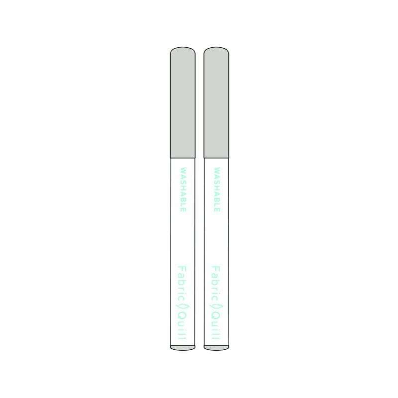 QUILL  FABRIC QUILL  WASHABLE PENS (2 PIECE)