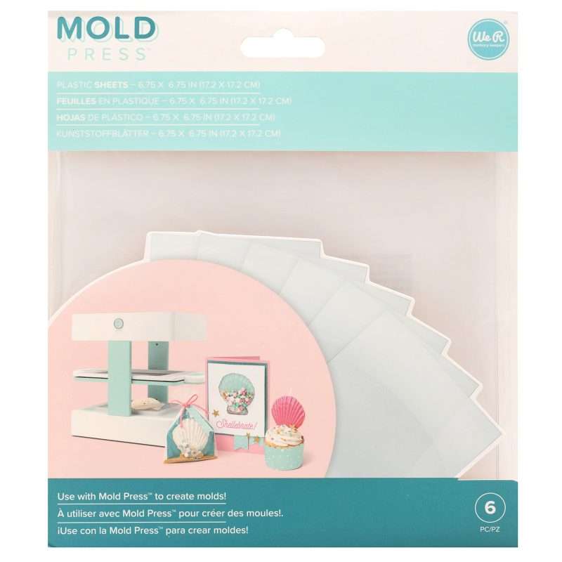 ACCESSORY WR MOLD PRESS PLASTIC SHEETS CLEAR 6 PIECE