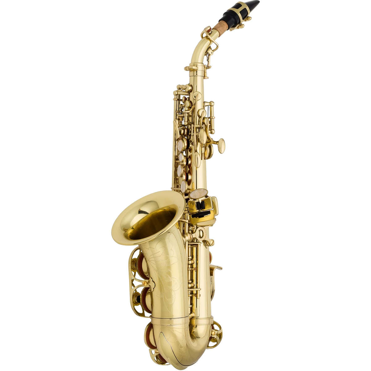 Zeff Curved Soprano Saxophone Lacquer