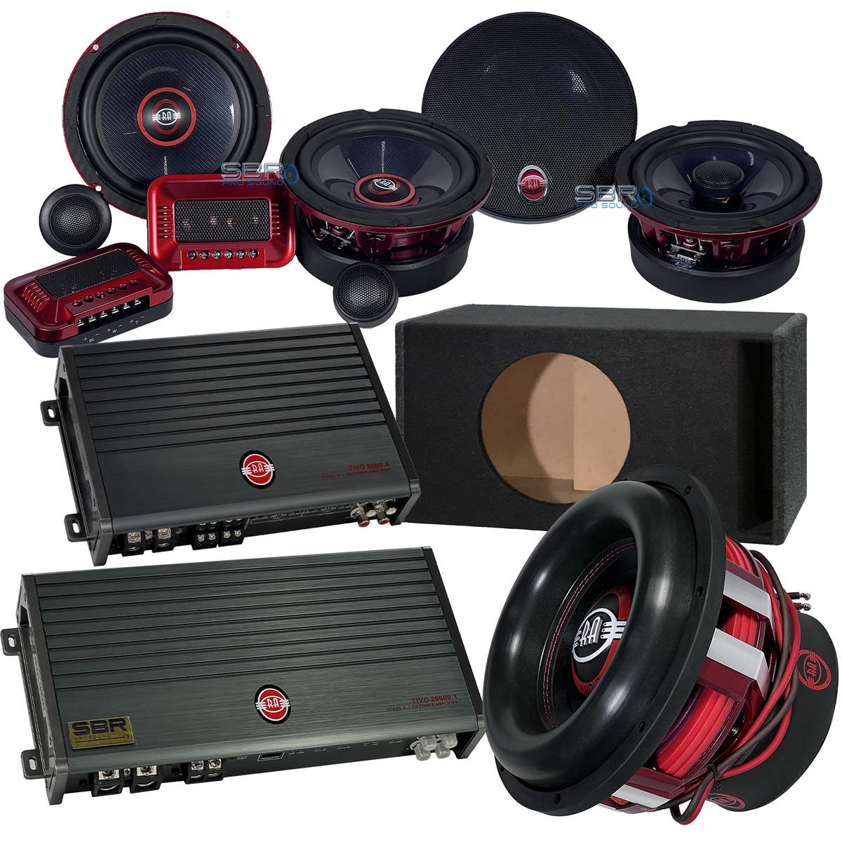 Reference Audio Comp Bundle - Competition Grade Speaker &amp; Subwoofer Upgrade Package
