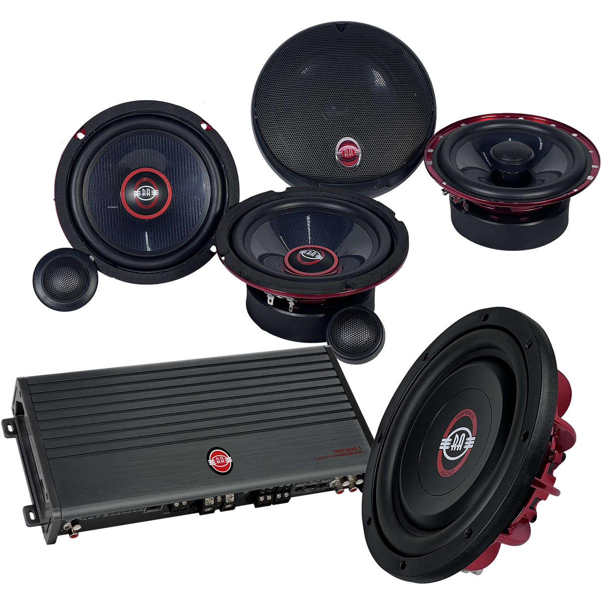 Reference Audio Edge Bundle   Complete Bakkie Speaker & Subwoofer Upgrade Package
