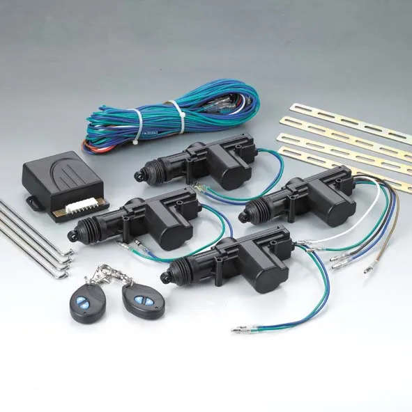 New Universal 4 Door 360 degree Rotation Actuators Car Central Lock Locking Kit