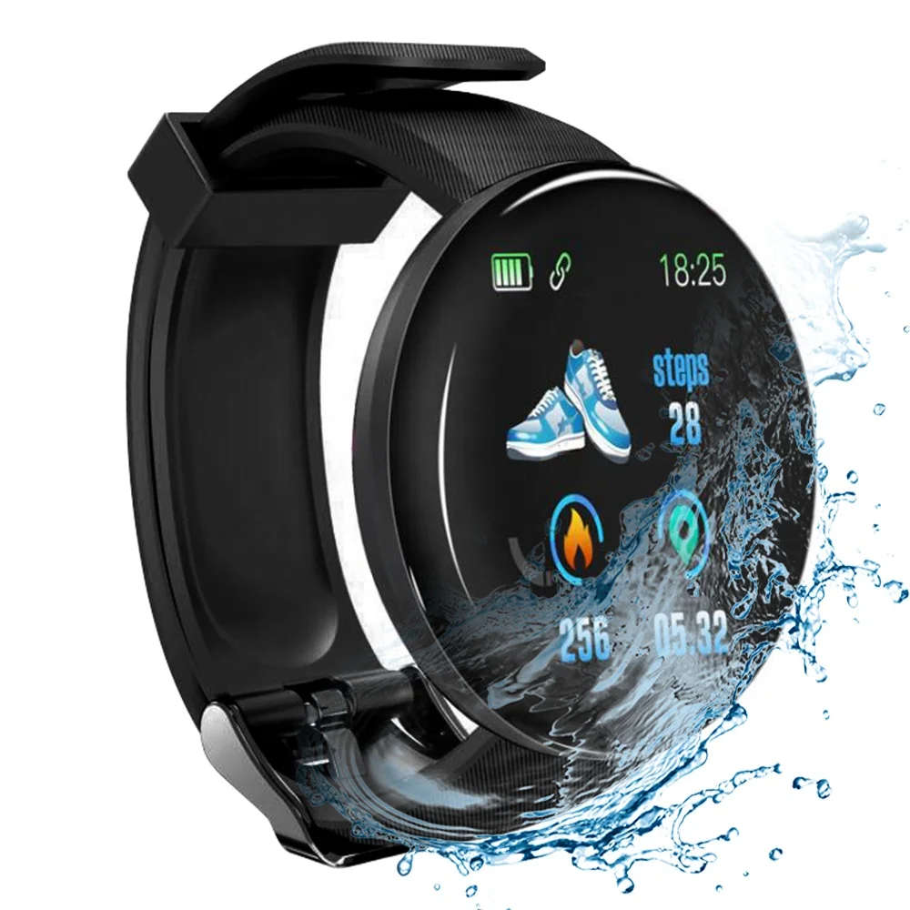 D18 SMART BRACELET AND HEART RATE MONITOR