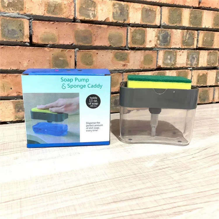 2in1 Sponge Rack Soap Dispenser