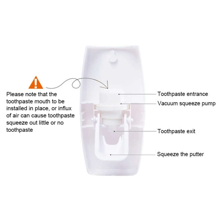 AUTOMATIC TOOTHPASTE SQUEEZING DEVICE