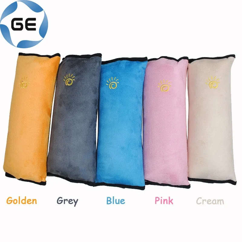 Kids Seat Belt head neck rest soft plush car seat belt travel pillow for kids