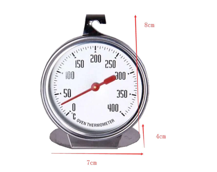 High Heat Home Dial Stainless Steel Oven Temperature Gauge
