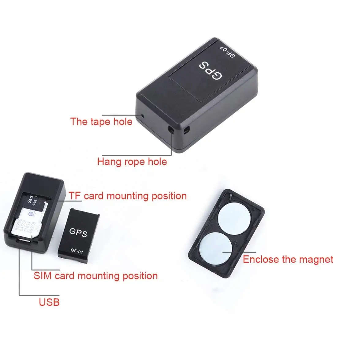 **BARGAIN BUY** Mini Portable Magnetic GPS Tracker GPRS Locator Tracking Device - GRAB IT 4RM R1!!!!
