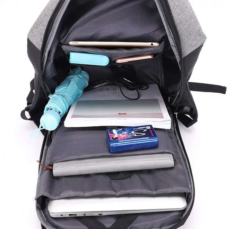 Anti Theft Design Large Capacity Laptop Backpack Bag With USB Charging