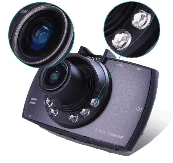 Advanced Portable Car Camcorder 2.7" 1080P Car Camera