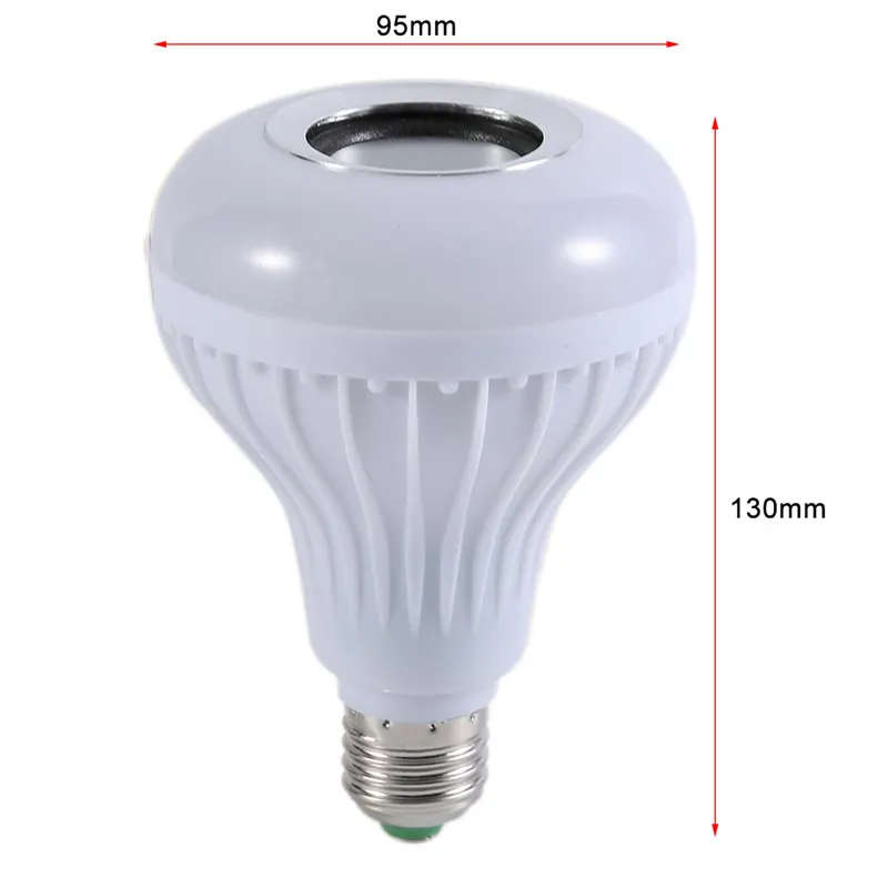 E27 LED RGB Music Bulb with Smart Wireless Bluetooth Speaker